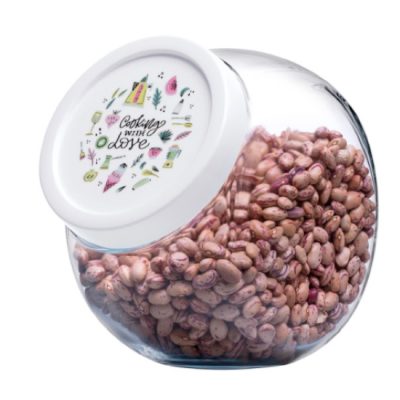 Tarro   almacenamiento  disñeos  surtidos 2000 cc diseño  cocina