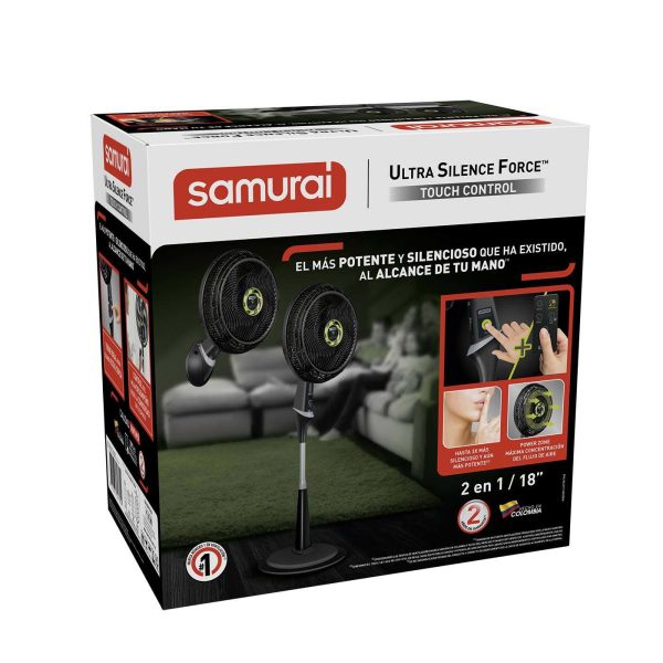 VENTILADOR ULT SILENCIOSO CTRL REMO  2 EN1 NG - Image 2