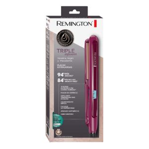 Plancha Alisadora Remington Triple Infusión