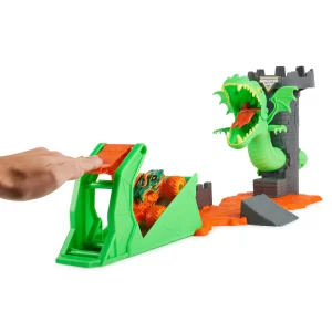 MONSTER JAM SET DE ACROBACIAS DUELO DE DRAGONES 1:64