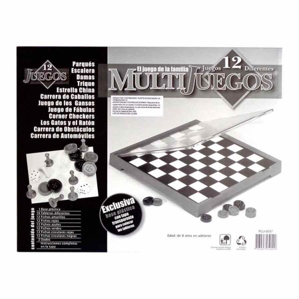 JUEGO MESA MULTIGUEGOS X 12 - Image 3
