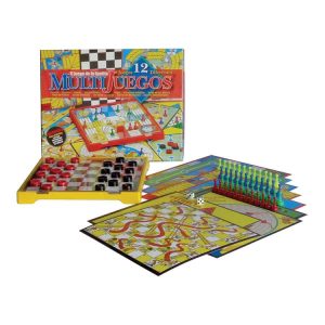 JUEGO MESA MULTIGUEGOS X 12