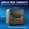 HORNO DIGITAL 10LTS CON FUNCIÓN DE FREIDORA DE AIRE - Image 6