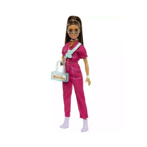 BARBIE LA PELÍCULA MUÑECA TRAJE DE MODA ROSA