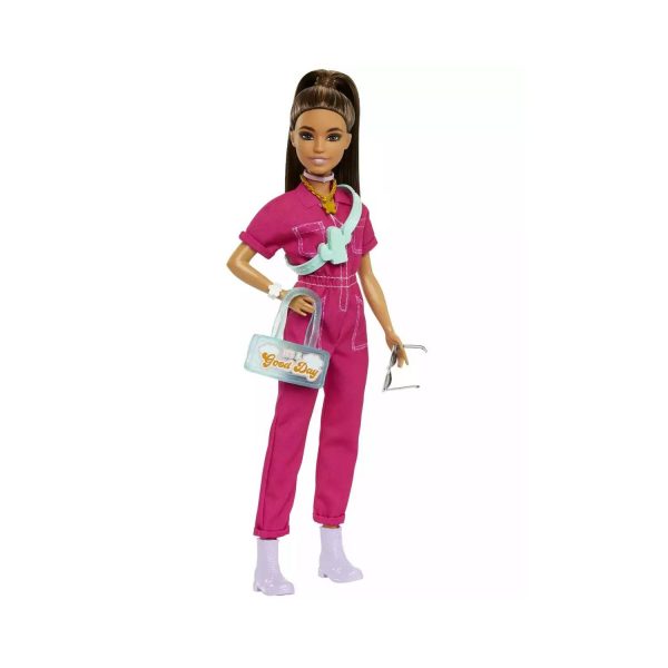 BARBIE LA PELÍCULA MUÑECA TRAJE DE MODA ROSA - Image 4