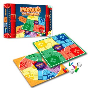 Juego Mesa Parqués 6 puestos