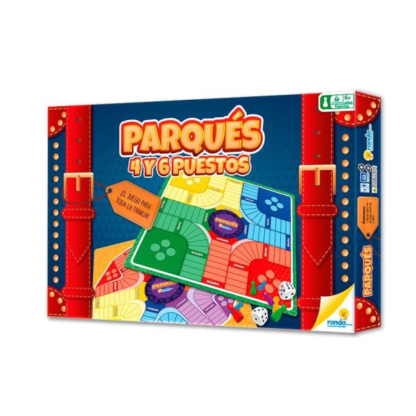 Juego Mesa Parqués 6 puestos - Image 3