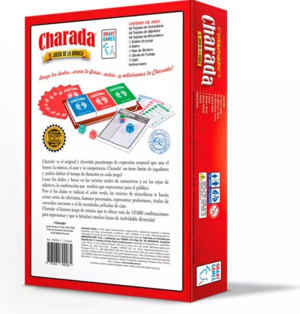 Juego Mesa Charada Smart - Image 3