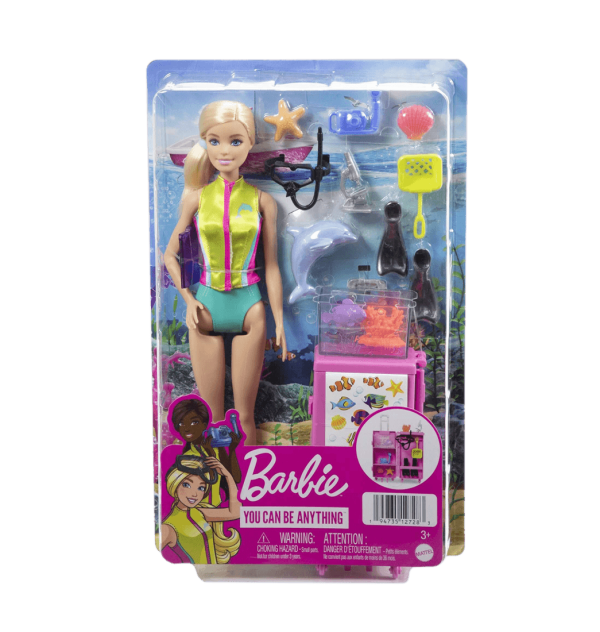 BARBIE  BIOLOGA MARINA