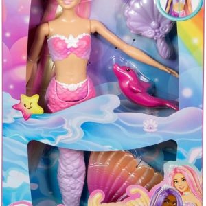BARBIE FANTASÍA SIRENAS COLORES MÁGICOS