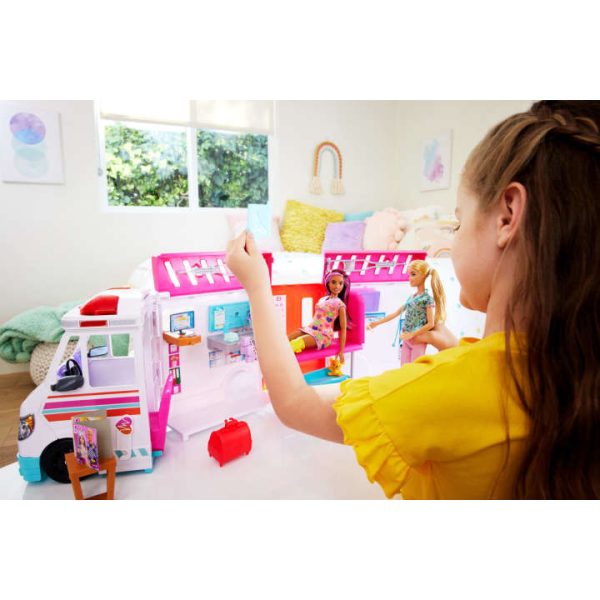 BARBIE PROFESIONES SET DE JUEGO CLÍNICA DE ATENCIÓN MÉDICA - Image 5