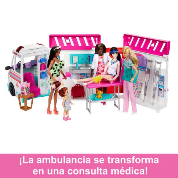 BARBIE PROFESIONES SET DE JUEGO CLÍNICA DE ATENCIÓN MÉDICA - Image 4