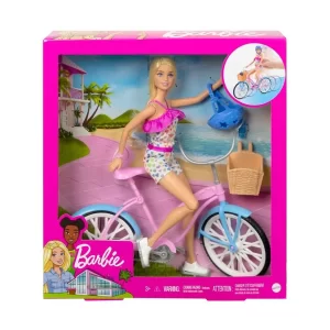 BARBIE BICICLETA CON MUÑECA