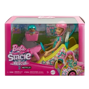 BARBIE STACIE AL RESCATE GO-KART