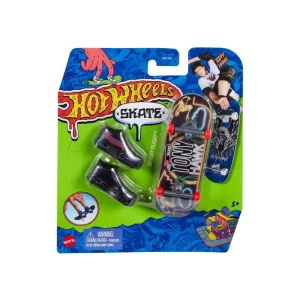 HOT WHEELS PATINETA CON TENIS DE SKATE