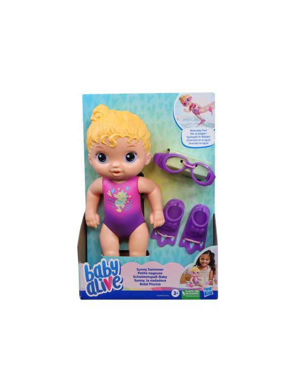BABY ALIVE SUNNY LA NADADORA CABELLO RUBIO - Image 2