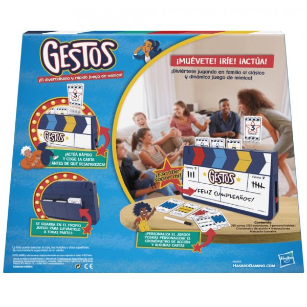 JUEGO MESA GESTOS