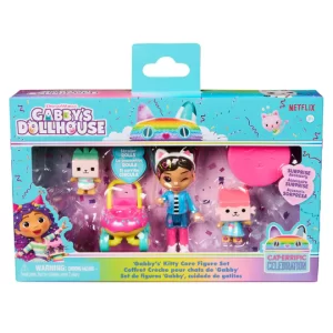 GABBY'S DOLLHOUSE SET DE CUIDADO DE GATITOS