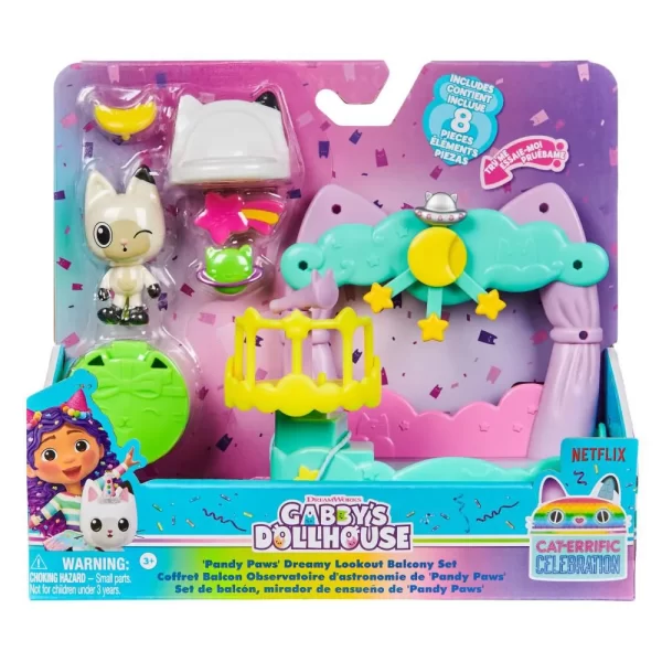 GABBY'S DOLLHOUSE SET DE JUEGO BALCON