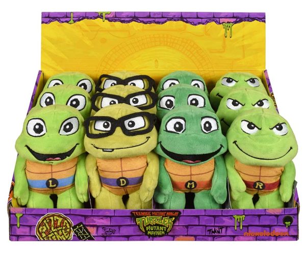 TORTUGAS NINJA PELUCHE BASICO 6,5"