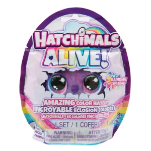 HATCHIMALS ALIVE RAINBOW SPLASH X 1