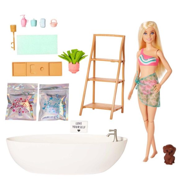 Barbie Fashion & Beauty Set de Juego Baño de Burbujas - Image 2