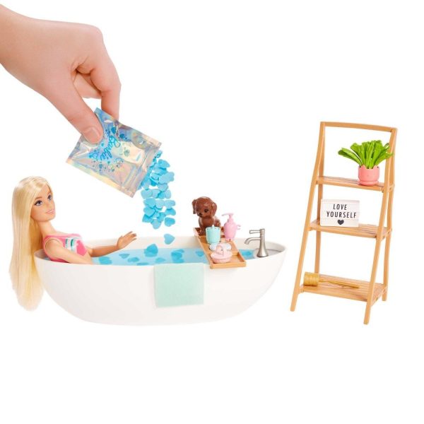 Barbie Fashion & Beauty Set de Juego Baño de Burbujas - Image 5