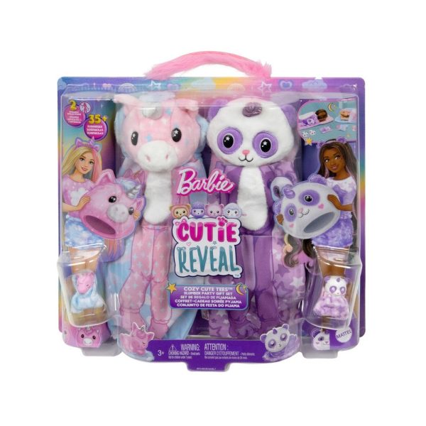 MUÑECA BARBIE CUTIE REVEAL SET DE PIJAMADA