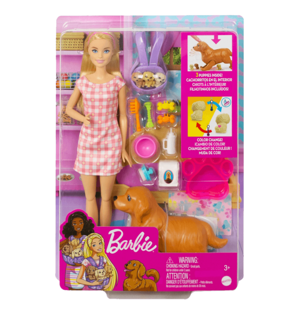 BARBIE CACHORROS  RECIEN NACIDOS