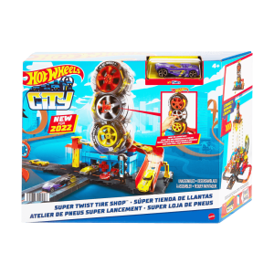 HOT WHEELS CITY SUPER TIENDA DE LLANTAS
