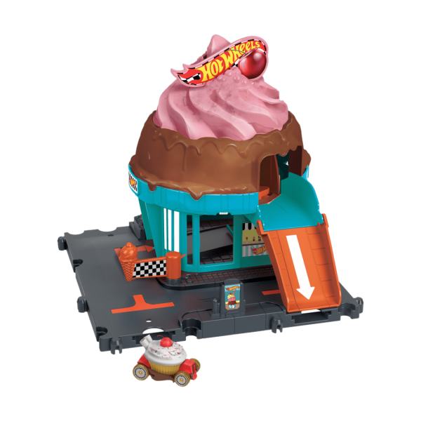 HOT WHEELS PISTA CITY HELADERIA - Image 2