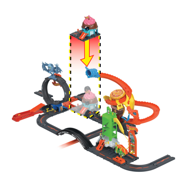 HOT WHEELS PISTA CITY HELADERIA - Image 3