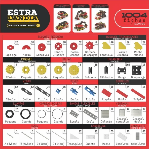 Estralandia Genio Mecánico 1004 Fichas - Image 2