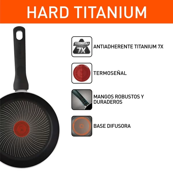 Sartén IMUSA 24 cm Hard Titanium - Image 10