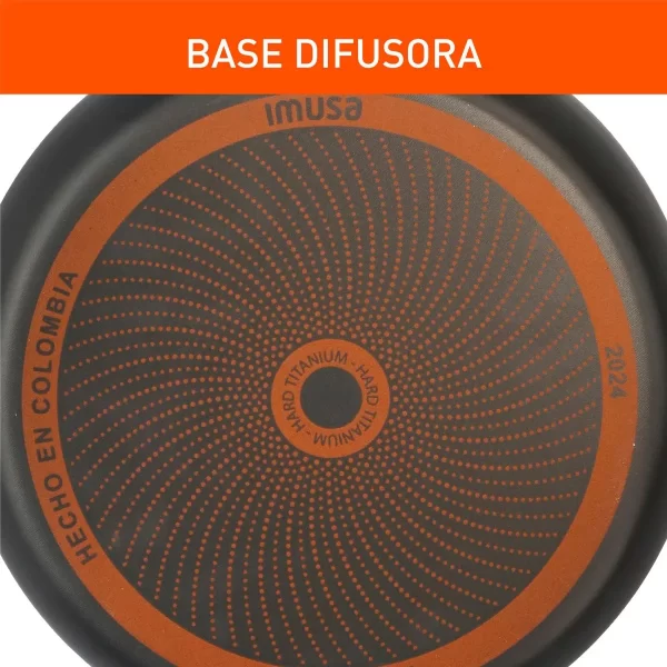 BATERIA 7 PIEZAS HARD TITANIUM IMUSA - Image 2