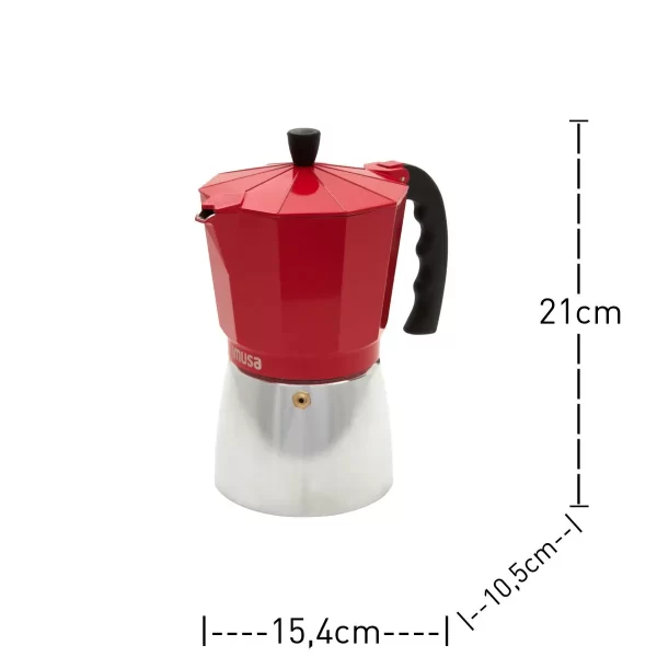 Cafetera Italiana IMUSA ESPRESSO de 6 tazas - Image 3