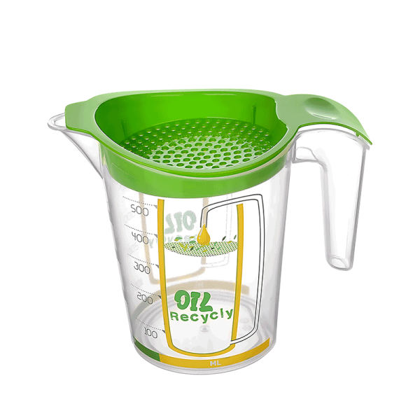 JARRA RECICLADORA COLADOR DE ACEITE 500 ML - Image 3