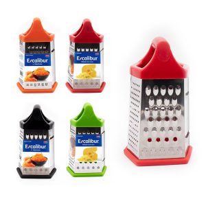 RALLADOR 6 CARAS AGARRE PLASTIC BASE ANTIDESLIZANTE PZA