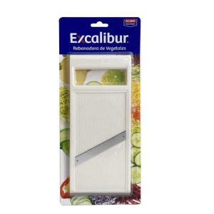 MANDOLINA MANUAL PLAST REBANADOR ACERO INOX