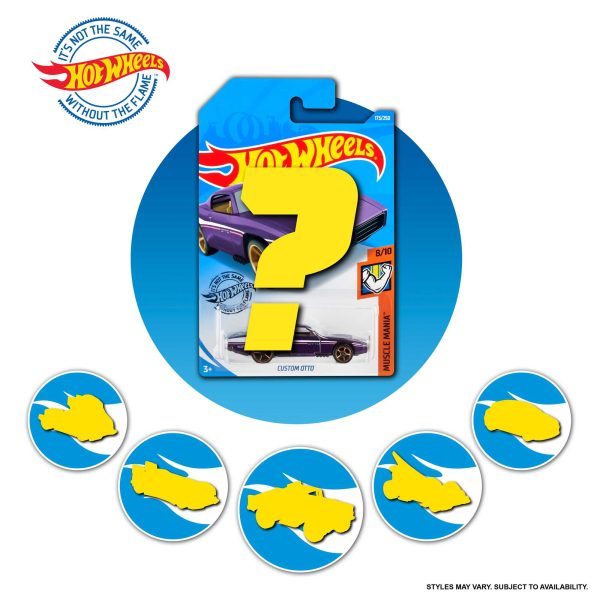 HOT WHEELS DIE CAST BASICS VEHÍCULO DE JUGUETE AUTO BÁSICO