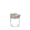 RECIPIENTE ALMACENAMIENTO VIDRIO SOLAPA MARIPOSA 425 ML - Image 4