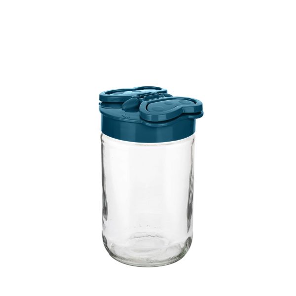 RECIPIENTE ALMACENAMIENTO VIDRIO SOLAPA MARIPOSA 1000 ML - Image 7