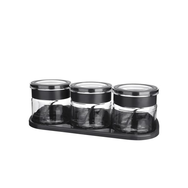 SET DE 3 ESPECIEROS CON TAPA Y BANDEJA 300ml - Image 4
