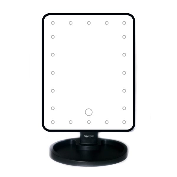 Espejo de Tocador con Luz Led Negro - Image 3