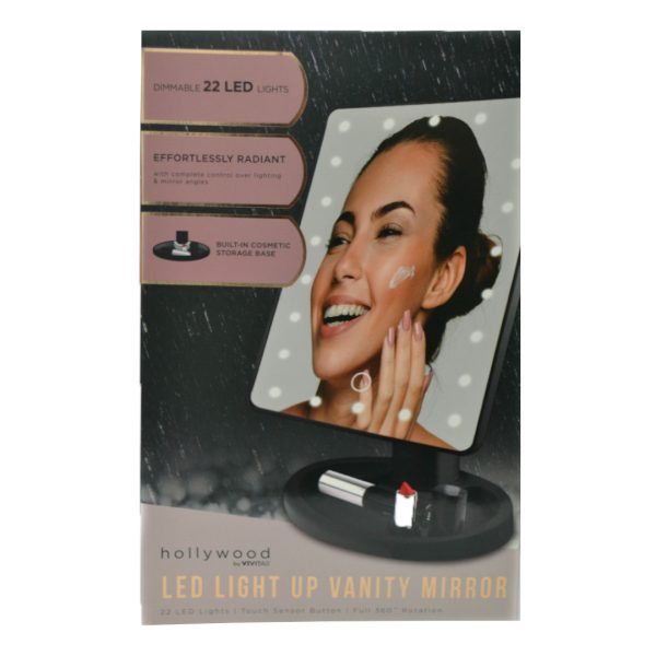 Espejo de Tocador con Luz Led Hollywood