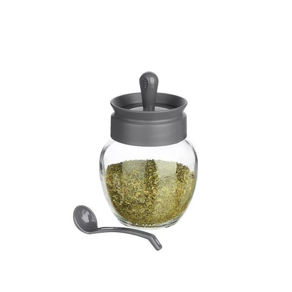 RECIPIENTE ESPECIERO CON TAPA 370 ML