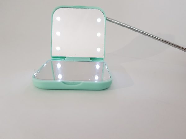 Espejo Mini 6 luces Led mint 1x3