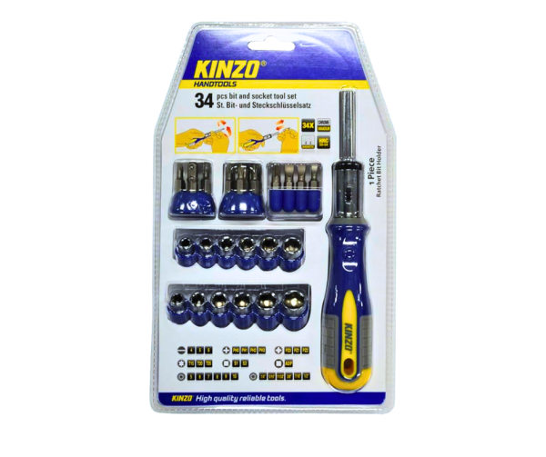 KINZO DESTORNILLADOR CON PUNTAS 54200