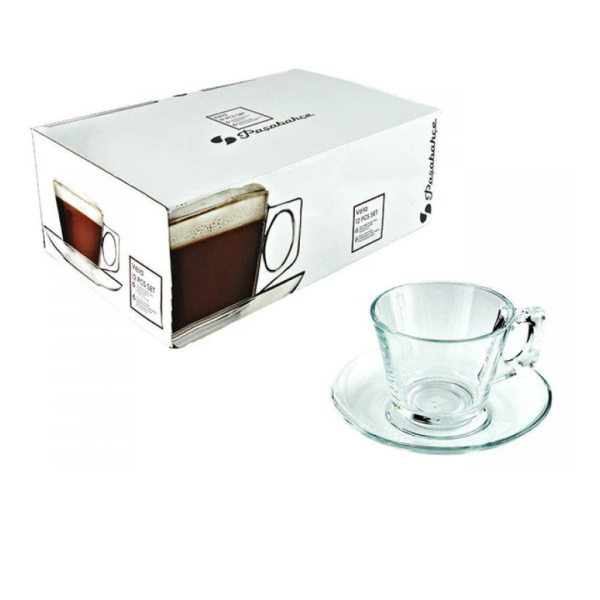 Set 6 Pocillos + Platos Café/té 195 cc - Image 3