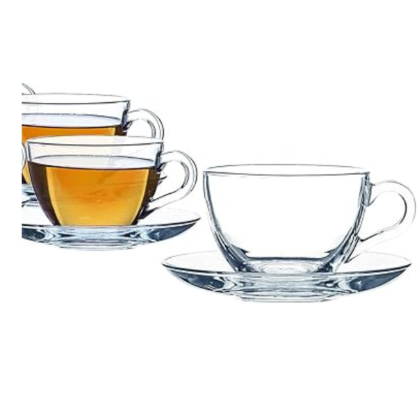 Set 6 Pocillos + Platos Café/té  Basic 238 cc - Image 3